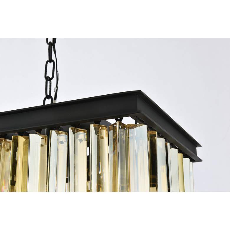 Image 7 Sydney 12 Lt Matte Black Chandelier more views