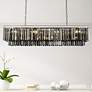 1_Sydney 12 Lt Polished Nickel Chandelier Silver Shade - Grey