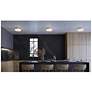 2_Sydney 13" Wide Light Antique Brass LED Ceiling Light more views