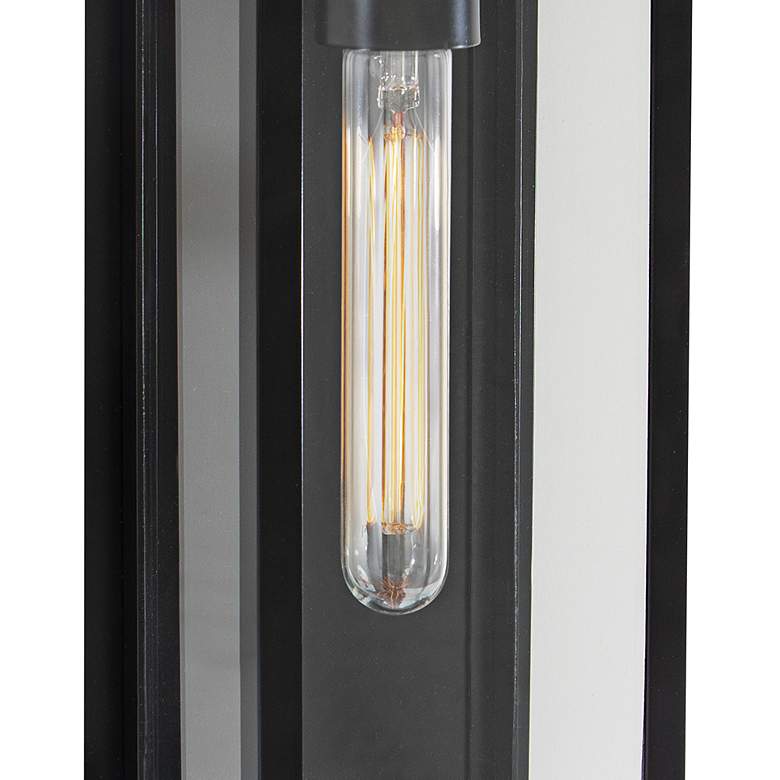 Image 2 Sydney 16 3/4" High Powder-Coated Black Outdoor Wall Light more views