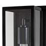3_Sydney 16 3/4" High Powder-Coated Black Outdoor Wall Light more views