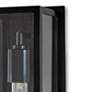 4_Sydney 16 3/4" High Powder-Coated Black Outdoor Wall Light more views