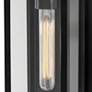 5_Sydney 16 3/4" High Powder-Coated Black Outdoor Wall Light more views