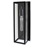 6_Sydney 16 3/4" High Powder-Coated Black Outdoor Wall Light more views