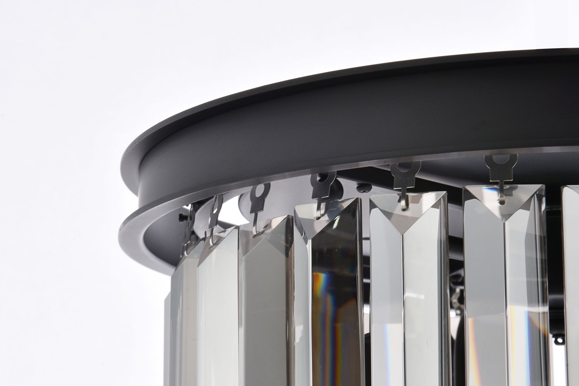 Image 6 Sydney 16" Wide Matte Black 3-Light Ceiling Light more views