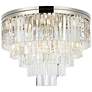 2_Sydney 17 Lt Polished Nickel Flush Mount Clear