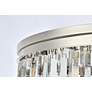 6_Sydney 17 Lt Polished Nickel Flush Mount Clear more views