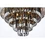 6_Sydney 17 Lt Polished Nickel Flush Mount Silver Shade (Grey) more views