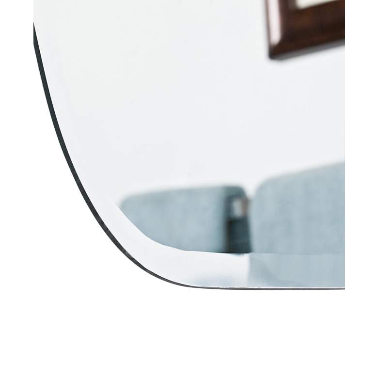 Image 4 Sydney 23 1/2" x 39 1/4" Frameless Oval Wall Mirror more views