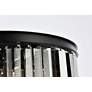 6_Sydney 26" Wide Matte Black Drum Ceiling Light more views