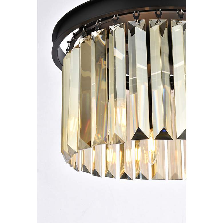 Image 6 Sydney 3 Lt Matte Black Pendant Golden Teak more views
