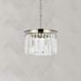 1_Sydney 3 Lt Polished Nickel Pendant Clear