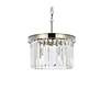 3_Sydney 3 Lt Polished Nickel Pendant Clear more views