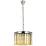 2_Sydney 3 Lt Polished Nickel Pendant Golden Teak