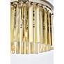 5_Sydney 3 Lt Polished Nickel Pendant Golden Teak more views