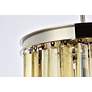 6_Sydney 3 Lt Polished Nickel Pendant Golden Teak more views