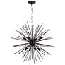 3_Sydney 30" Wide Black 8-Light Sputnik Pendant