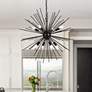 2_Sydney 30" Wide Black 8-Light Sputnik Pendant