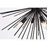 6_Sydney 30" Wide Black 8-Light Sputnik Pendant more views