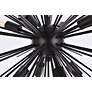 7_Sydney 30" Wide Black 8-Light Sputnik Pendant more views