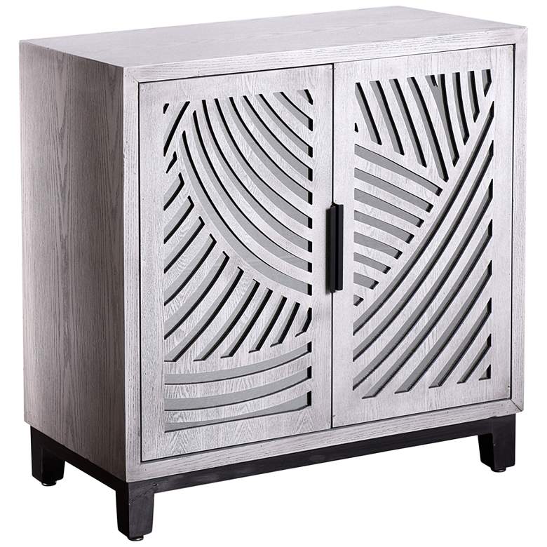 Image 1 Sydney 32" Wide Coastal Open Wave 2-Door Cabinet