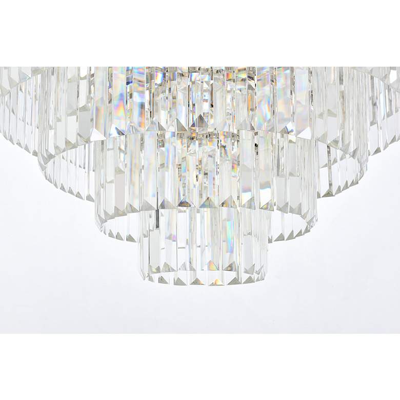 Image 5 Sydney 33 Lt Polished Nickel Chandelier Clear more views