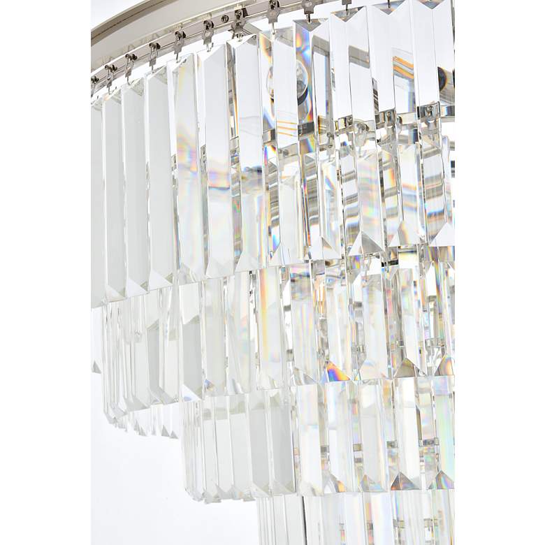 Image 7 Sydney 33 Lt Polished Nickel Chandelier Clear more views