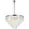 Sydney 33 Lt Polished Nickel Chandelier