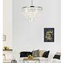 3_Sydney 33 Lt Polished Nickel Chandelier more views