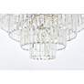 5_Sydney 44" Wide Polished Nickel 33-Light Chandelier more views