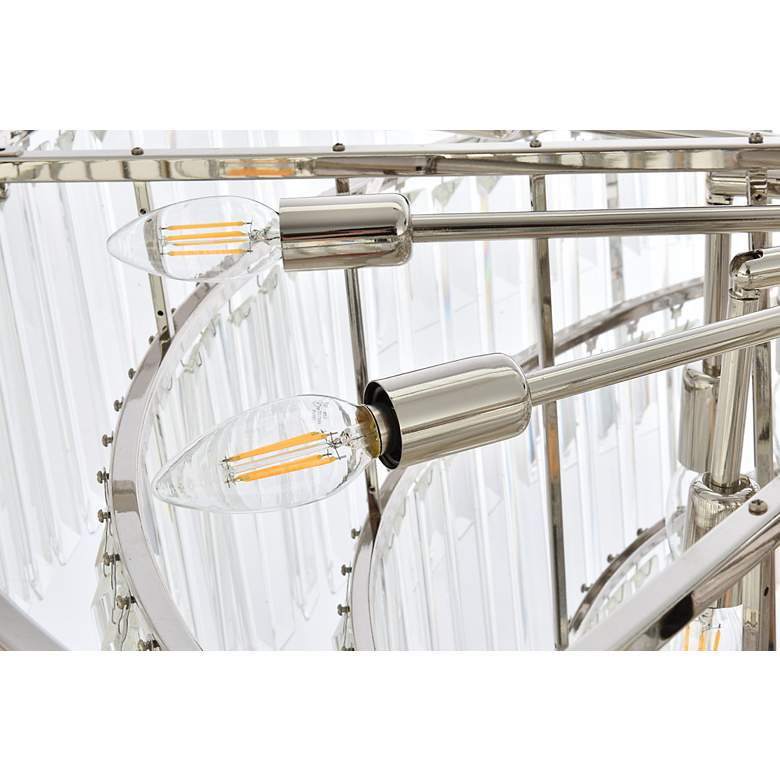 Image 6 Sydney 44" Wide Polished Nickel 33-Light Chandelier more views