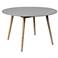 Sydney 47"W Light Eucalyptus Gray Round Outdoor Dining Table