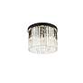 4_Sydney 6 Lt Matte Black Flush Mount Clear more views