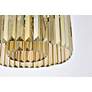 5_Sydney 6 Lt Matte Black Pendant Golden Teak more views