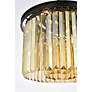 7_Sydney 6 Lt Matte Black Pendant Golden Teak more views
