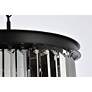 6_Sydney 6 Lt Matte Black Pendant Silver Shade (Grey) more views