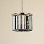 1_Sydney 6 Lt Polished Nickel Pendant Silver Shade (Grey)