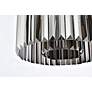 5_Sydney 6 Lt Polished Nickel Pendant Silver Shade (Grey) more views