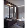 2_Sydney 7" Wide 4-Light Satin Nickel LED Vanity Light more views