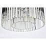 5_Sydney 8 Lt Matte Black Chandelier Clear more views