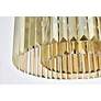 5_Sydney 8 Lt Matte Black Chandelier Golden Teak more views