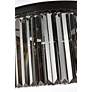 7_Sydney 8 Lt Matte Black Chandelier Silver Shade (Grey) more views