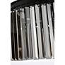 7_Sydney 8 Lt Matte Black Chandelier Silver Shade (Grey) more views