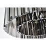 3_Sydney 8 Lt Matte Black Flush Mount Silver Shade (Grey) more views