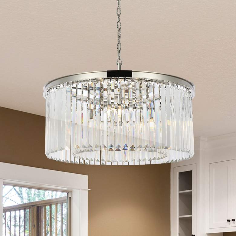 Image 1 Sydney 8 Lt Polished Nickel Chandelier