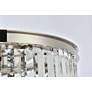 6_Sydney 8 Lt Polished Nickel Flush Mount Clear more views