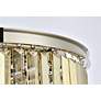 6_Sydney 8 Lt Polished Nickel Flush Mount Golden Teak more views