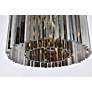 5_Sydney 8 Lt Polished Nickel Flush Mount Silver Shade (Grey) more views