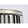 6_Sydney 8 Lt Polished Nickel Flush Mount Silver Shade (Grey) more views