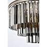 5_Sydney 9 Lt Polished Nickel Chandelier Silver Shade (Grey) more views
